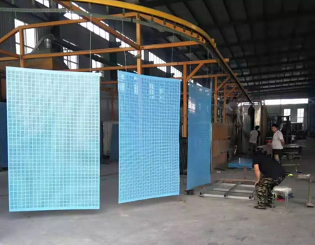 护栏网车间-爬架网车间