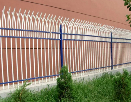 双向弯头锌钢护栏